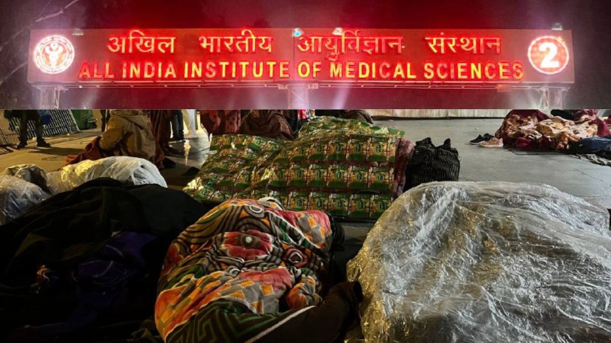 'Sleeping On Pavements In Biting Cold': Patients, Attendees At AIIMS Share Plight As Cold Wave Batters Delhi | Exclusive
